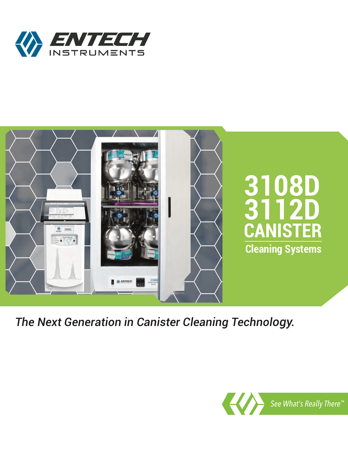 Entech 3100D, 3108D, 3112D Canister Cleaning Systems Entech Instruments