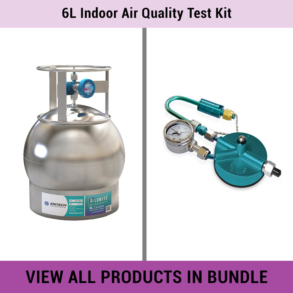 6L Indoor Air Quality Test Kit Entech Instruments