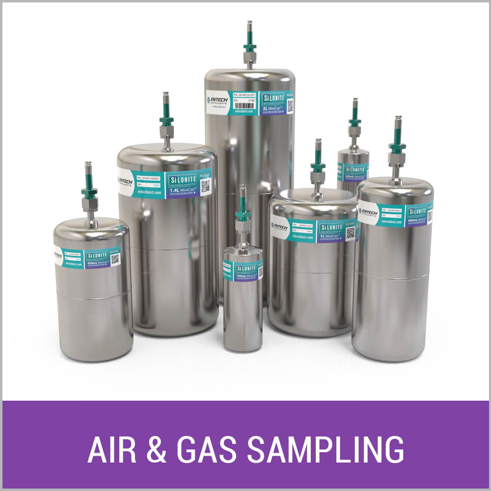 Air Sampling & Analysis Products Entech Instruments