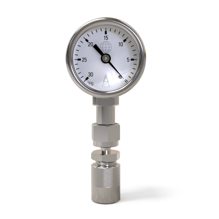 MicroQT Valve 30040 Compound Check Gauge Entech Instruments