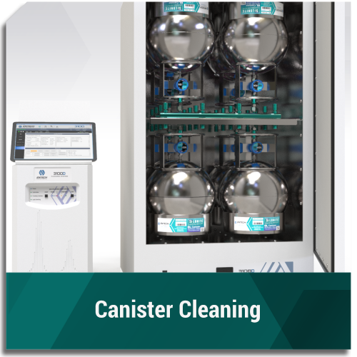 Canister Cleaning Entech Instruments