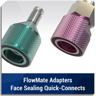 FlowMate Adapters - Face Sealing Quick Connects