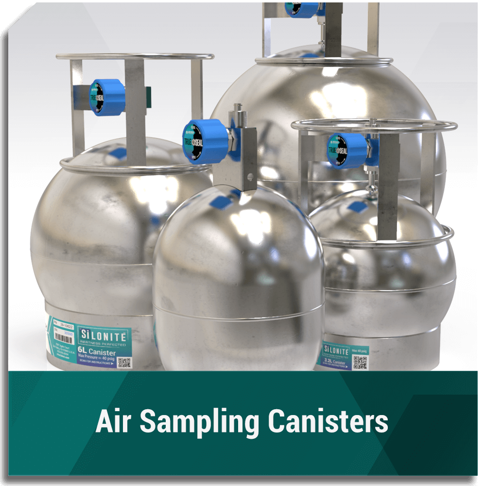 Air Sampling Canisters Vacuum Sampling Summa Canisters