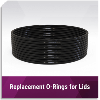 Replacement O-Rings for Lids