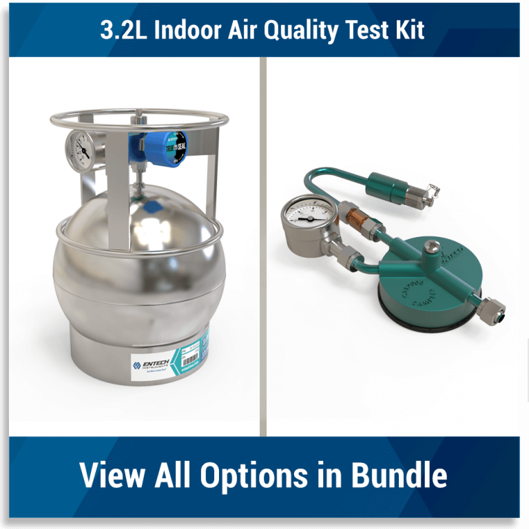 3.2L Indoor Air Quality Test Kit Entech Instruments