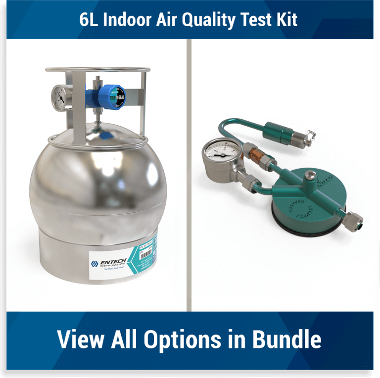 6L Indoor Air Quality Test Kit Entech Instruments