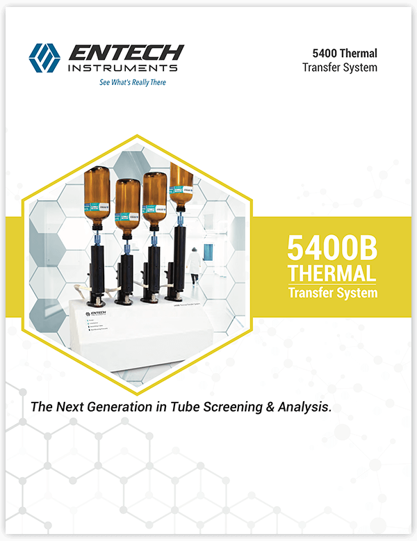 5400B Thermal Transfer System Entech Instruments