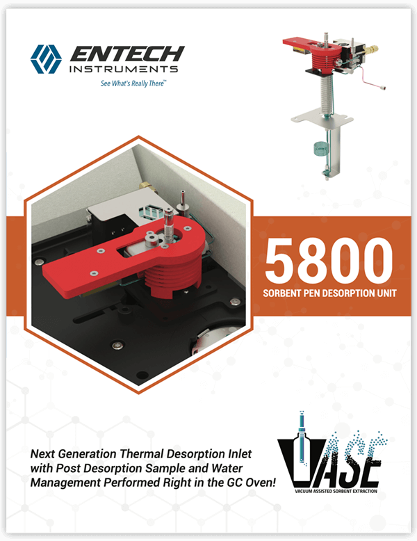 Sorbent Pen Thermal Conditioner (120VAC/60Hz) - Entech Instruments