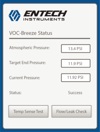 VOC Breeze Smart Air Sampler