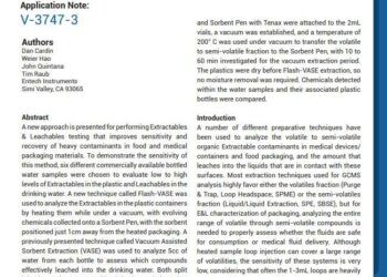 Flash-VASE Application Note