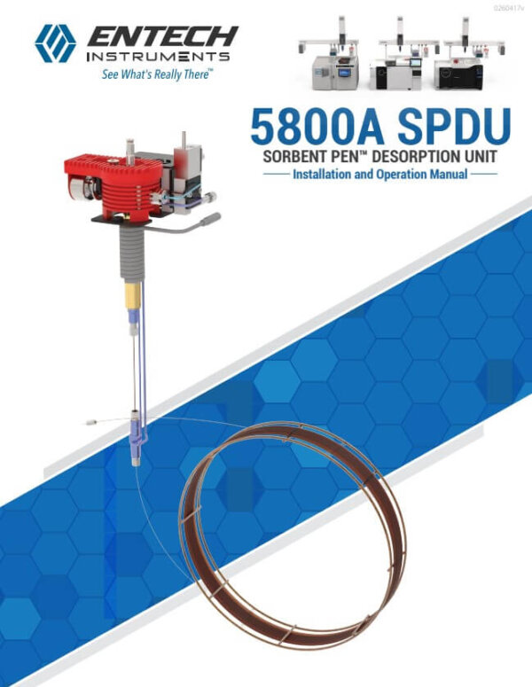 5800A Installation and Users Guide