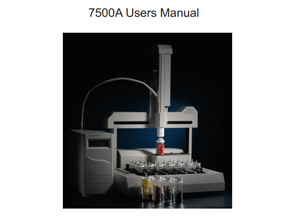 7500A Manual