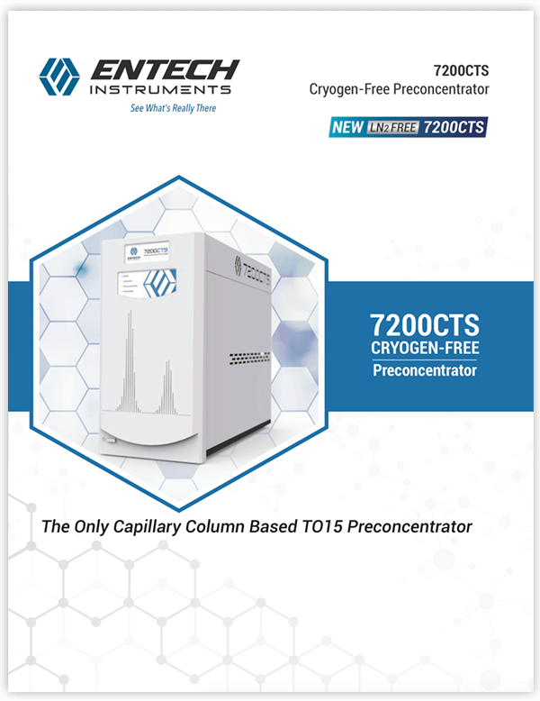 7200CTS Cryogen-Free Preconcentrator Brochure