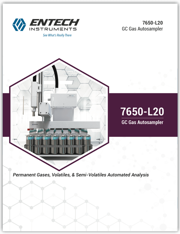 7650-L20 GC Gas Autosampler