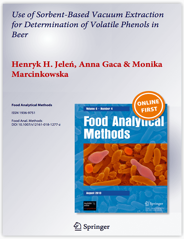 Use of Sorbent-Based Vacuum Extraction for Determination of Volatile Phenols in Beer