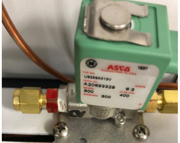7200 Cleaning Solenoid Valves and GC Split Valve Orientation